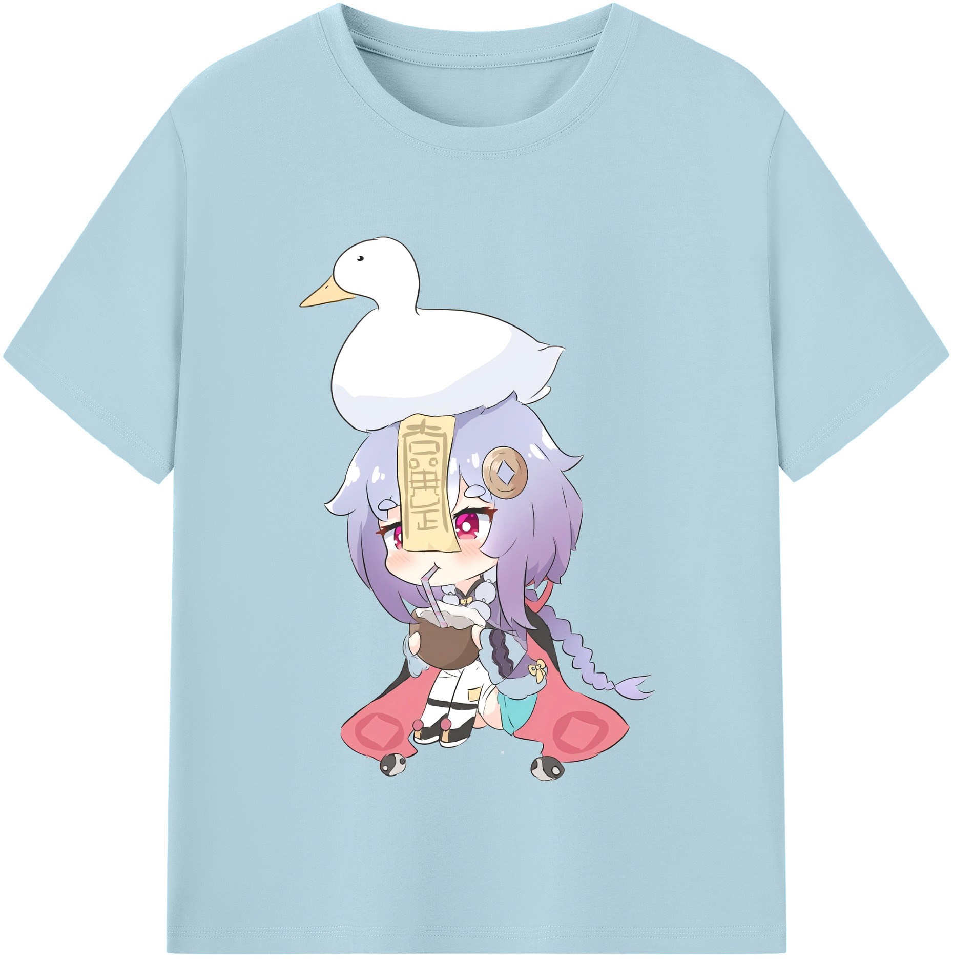 げんし神 七七 なな  genshin Nana 綿100％半袖Tシャツ（フロントプリント）
